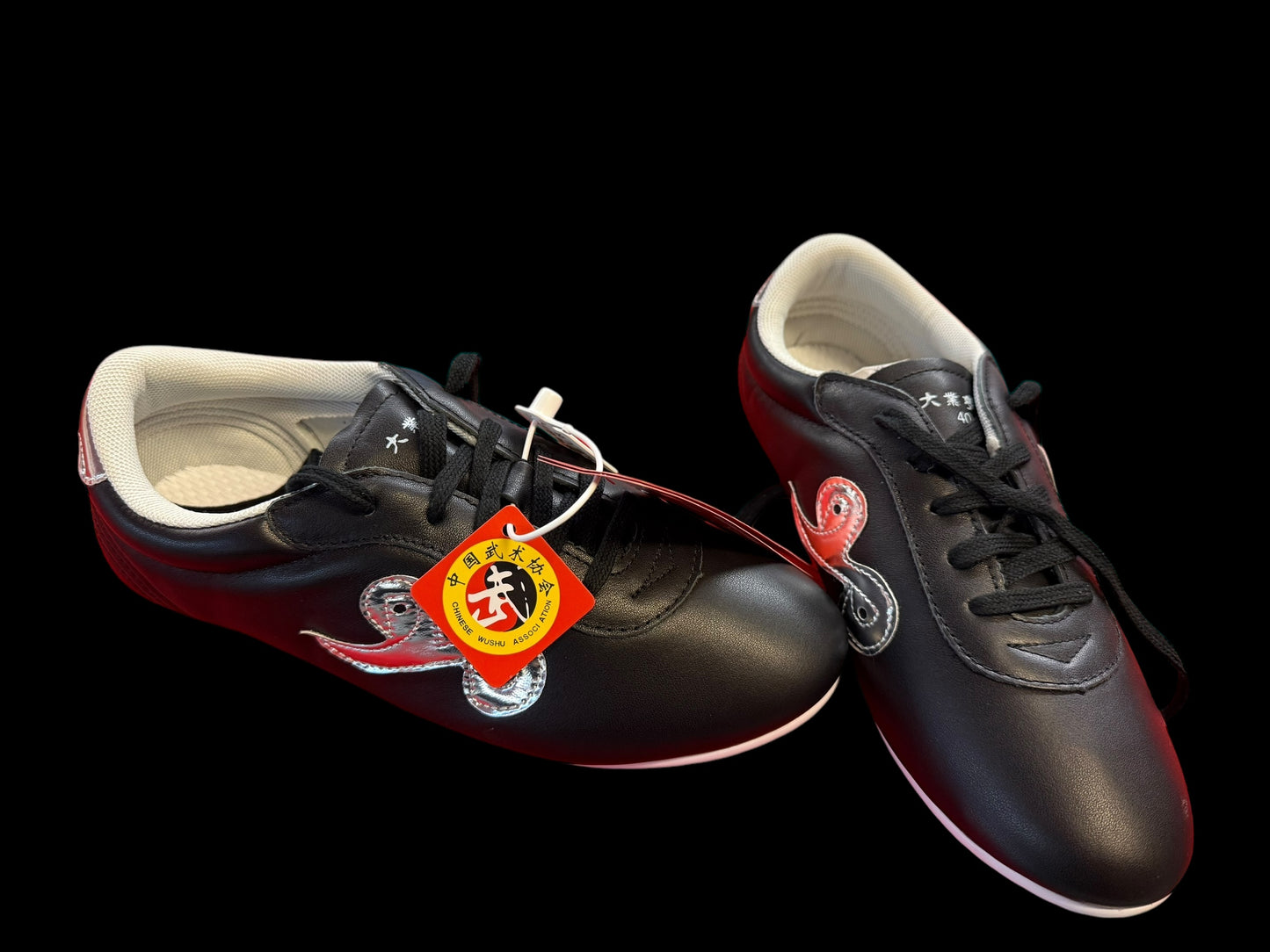 Leather wushu shoes